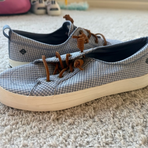 SPERRY® CREST VIBE SNEAKERS - MINI CHECK  Size 9 - Picture 5 of 9